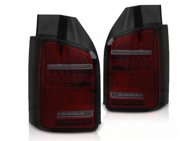 Baklykter VW T6.1 20- OEM Pære Led Bar Red Smoke Seq - Bilde 2