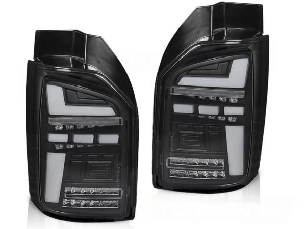 Baklykter VW T6 15-19 OEM Pære Led Bar Black Seq - Bilde 2