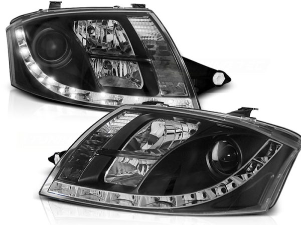 Frontlykter Audi TT 99-05 Daylight Black
