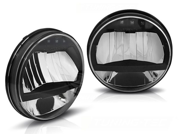 Frontlykter Jeep Wrangler JK 07-18 Led - Bilde 2