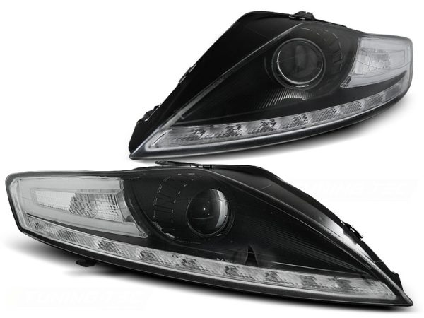 Frontlykter Ford Mondeo 07.07-11.10 Daylight Black - Bilde 2