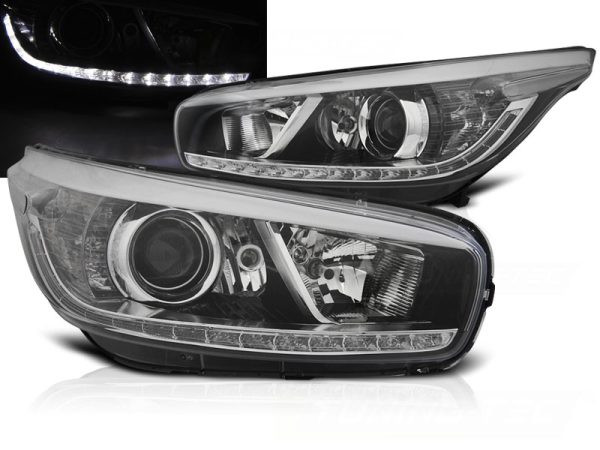 Frontlykter Kia Ceed II 12-18 Led Black