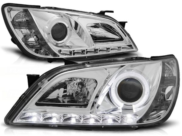 Frontlykter Lexus IS 01-05 Daylight Chrome - Bilde 2