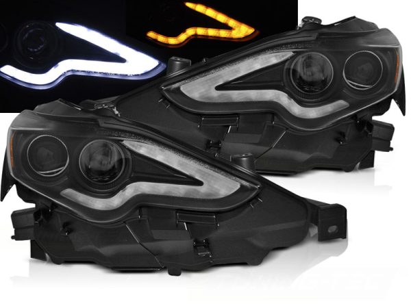 Frontlykter Lexus IS 13-16 Led ProjektorTube LightsSort