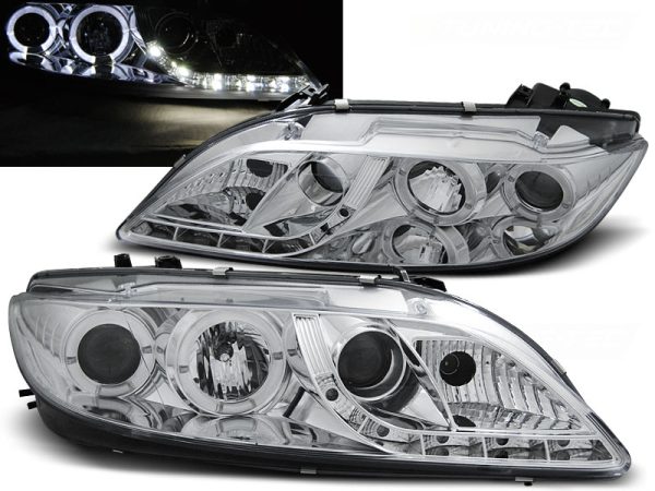 Frontlykter Mazda 6 08.02-08.07 Daylight Chrome