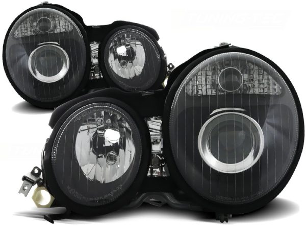 Frontlykter Mercedes W210 E-klasse 95-05.99 Black