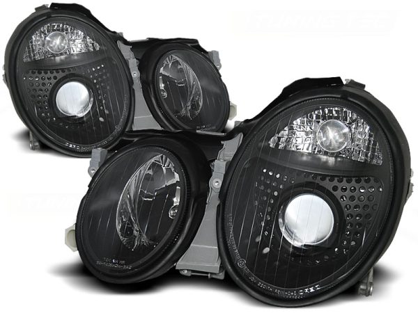 Frontlykter Mercedes W208 CLK 03.97-04.02 Black