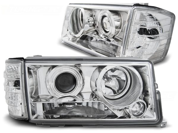 Frontlykter Mercedes W201 / 190 12.82-05.93 Chrome