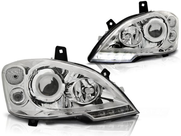 Frontlykter Mercedes Vito W639 10.10-5.14 True Drl Chrome - Bilde 2
