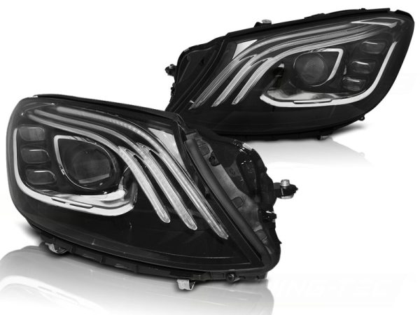 Frontlykter Mercedes W222 13-17 Led Black