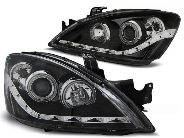 Frontlykter Mitsubishi Lancer 7 04-07 Daylight Black - Bilde 2