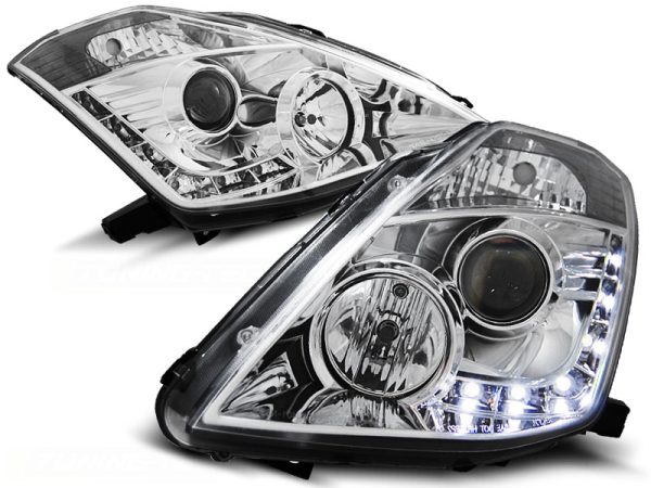 Frontlykter Nissan 350z 03-05 D2S Daylight Chrome - Bilde 2