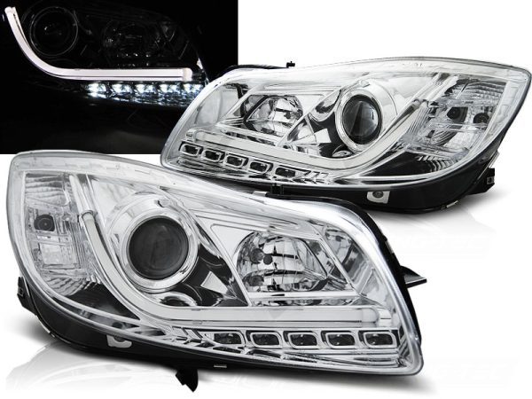 Frontlykter Opel Insignia 08-12 ChromeTube Light