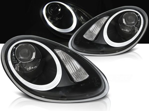 Frontlykter Porsche Boxster / Cayman 987 05-08 Xenon Black