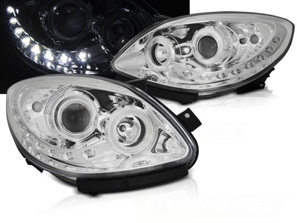Frontlykter Renault Twingo 07-11 Daylight Chrome