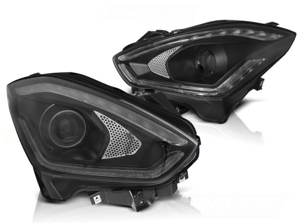 Frontlykter Suzuki Swift VI 17- Tube Light Seq Black - Bilde 2