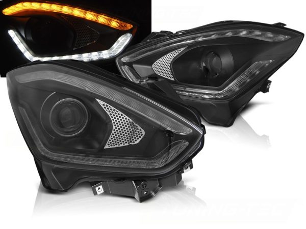 Frontlykter Suzuki Swift VI 17- Tube Light Seq Black