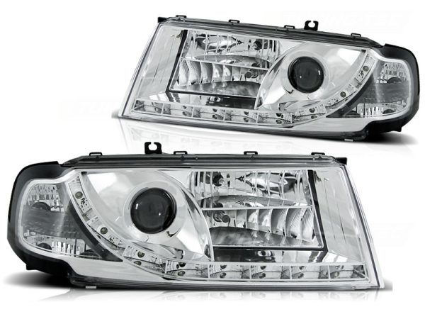 Frontlykter Skoda Octavia I 08.00-10 Daylight Chrome - Bilde 2