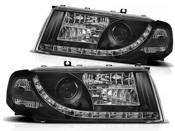 Frontlykter Skoda Octavia I 08.00-10 Daylight Black - Bilde 2