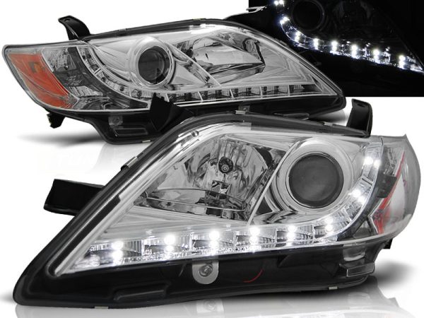 Frontlykter Toyota Camry 6 Xv40 06-09 Daylight Chrome