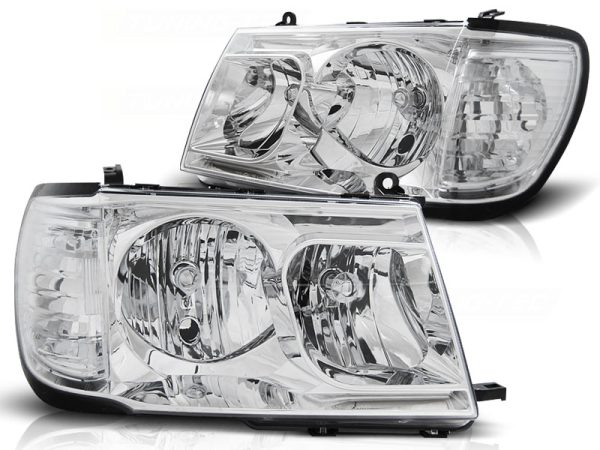 Frontlykter Toyota Land Cruiser J100 97-04