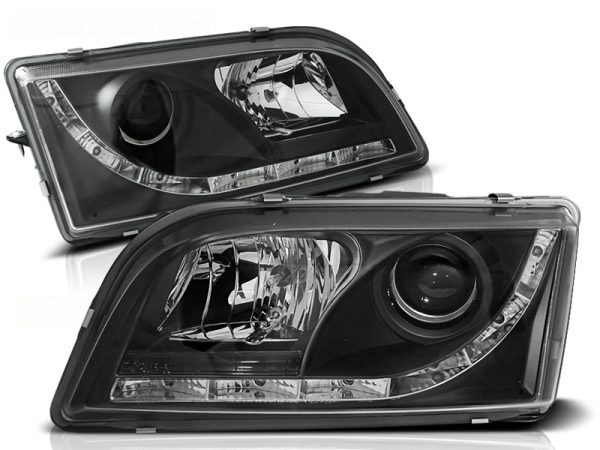 Frontlykter Volvo S40 / v40 02.96-12.03 Daylight Sort - Bilde 2
