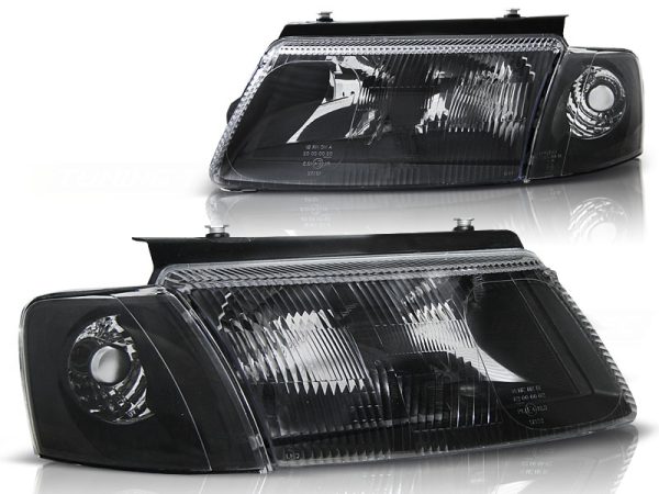 Frontlykter VW Passat B5 3B 11.96-08.00 Black