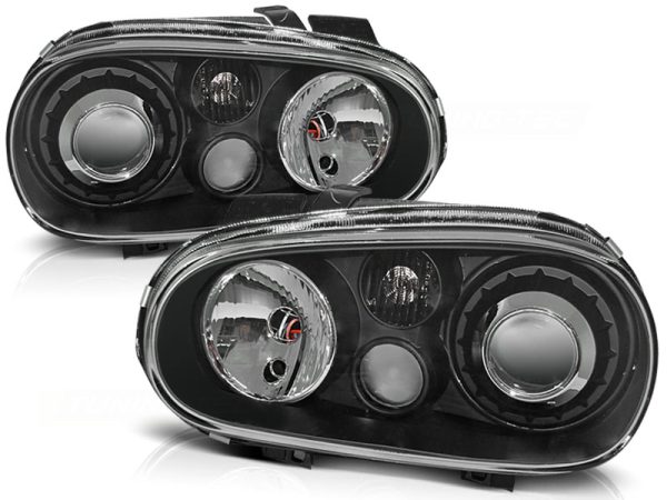 Frontlykter VW Golf 4 09.97-09.03 Sport Black