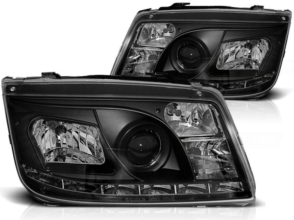 Frontlykter VW Bora 09.98-05.05 Daylight Black - Bilde 2