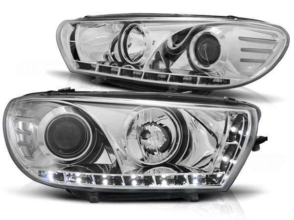 Frontlykter VW Scirocco 08-04.14 Daylight Chrome - Bilde 2