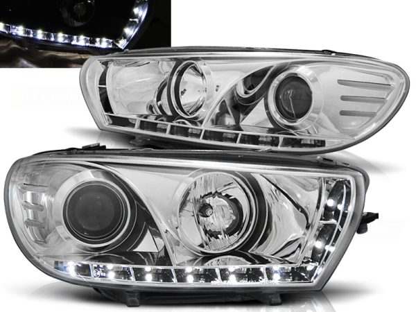 Frontlykter VW Scirocco 08-04.14 Daylight Chrome