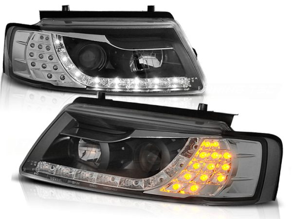 Frontlykter VW Passat B5 11.96-08.00 Daylight Black - Bilde 2