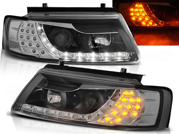 Frontlykter VW Passat B5 11.96-08.00 Daylight Black