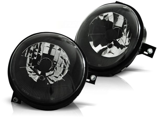 Frontlykter VW Lupo 98-05 Black