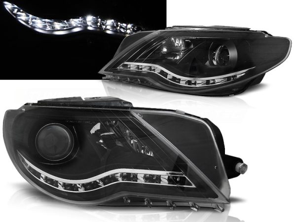 Frontlykter VW Passat CC 08-12 Daylight Black