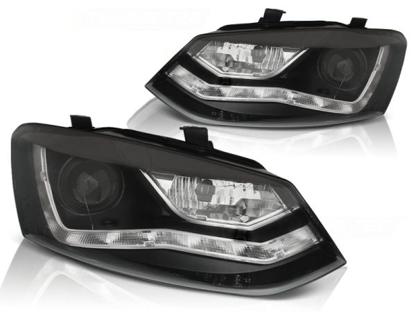 Frontlykter VW Polo 6R 09-03.14 Daylight Black - Bilde 2