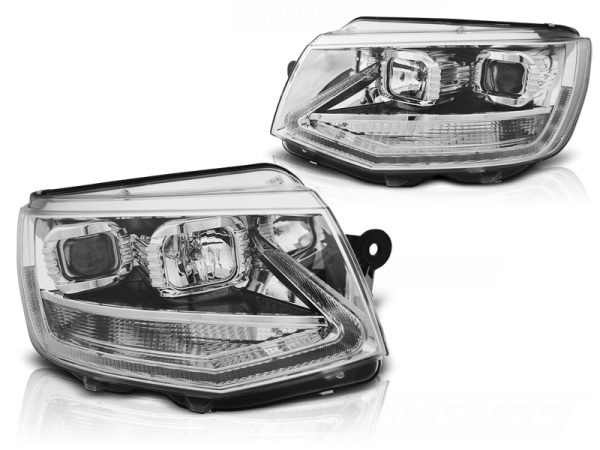 Frontlykter VW T6 15-19 True Drl Chrome - Bilde 2
