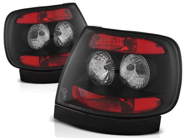 Baklykter Audi A4 11.94-09.00 Sort