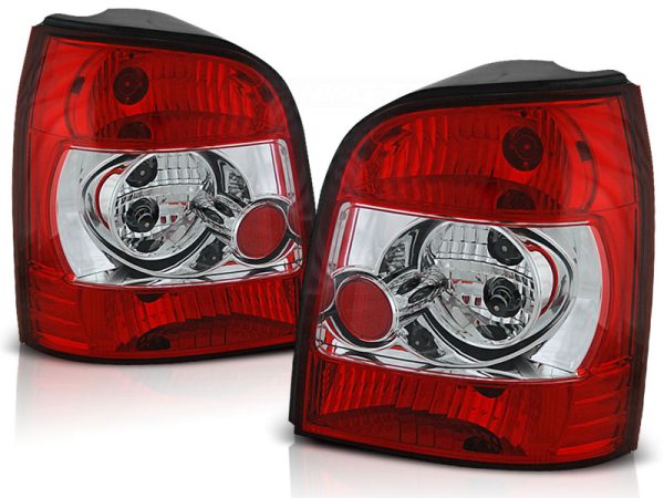 Baklykter Audi A4 11.94-01 Avant Red White
