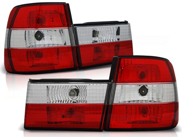 Baklykter Bmw E34 02.88-12.95 Sedan Red White