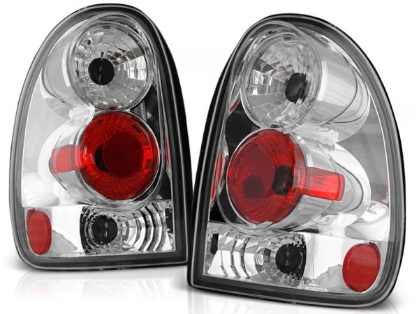 Baklykter Chrysler Voyager 96-02.01 Chrome