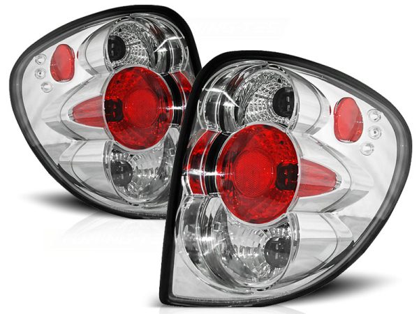 Baklykter Chrysler Voyager 03.01-03.04 Chrome