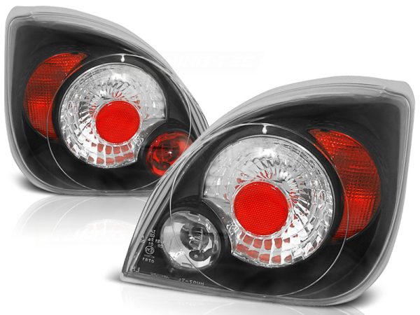 Baklykter Ford Fiesta MK 4 / 5 10.95-04.02 Sort