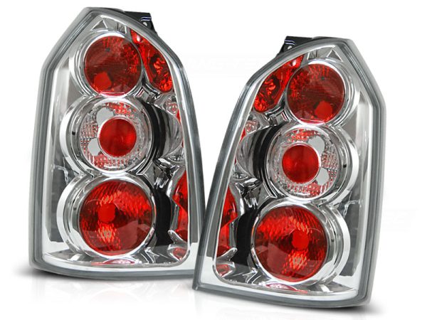 Baklykter Hyundai Tucson 07.04-10 Chrome