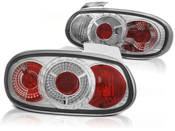 Baklykter Mazda MX5 NB 98-05 Chrome