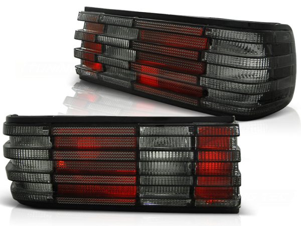 Baklykter Mercedes S-Klasse W126 82-93 Red Smoke
