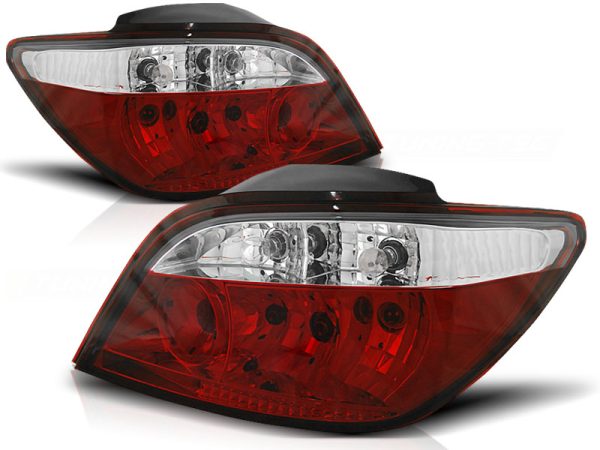Baklykter Peugeot 307 04.01-07 Red White