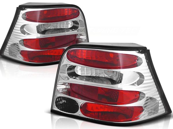 Baklykter VW Golf 4 09.97-09.03 Chrome