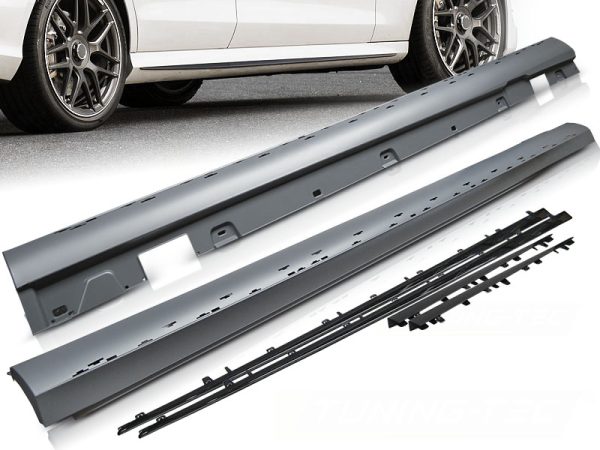 Sideskjørt W213 16-23 Sport Glossy Black