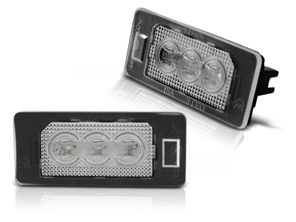 Skiltlys Bmw E90 / F30 / F32 / E39 / E60 / F10 / X3 / X5 / X6 3xLed - Bilde 2